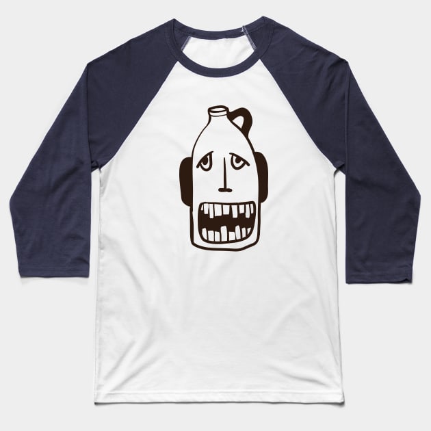 Face Jug Baseball T-Shirt by Halley G-Shirts